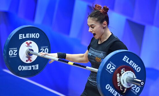 Russia Weightlifting European Championships