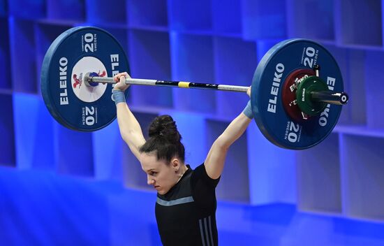 Russia Weightlifting European Championships