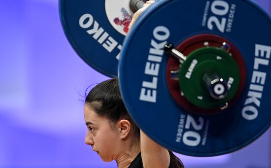 Russia Weightlifting European Championships