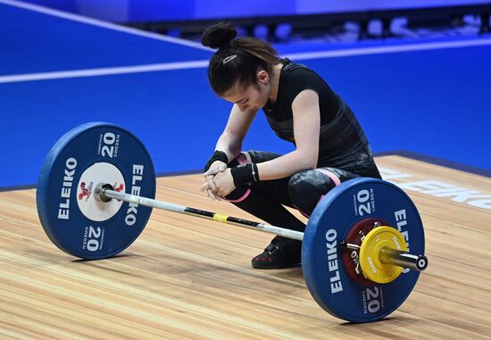 Russia Weightlifting European Championships