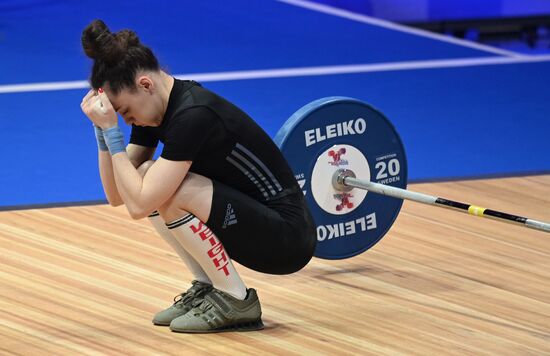 Russia Weightlifting European Championships