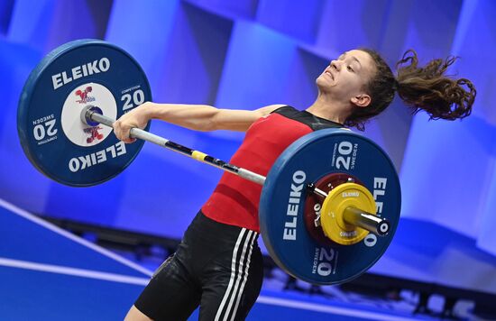 Russia Weightlifting European Championships