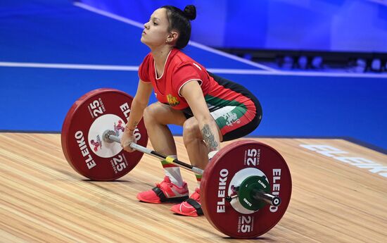 Russia Weightlifting European Championships