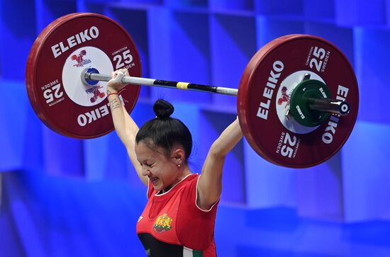 Russia Weightlifting European Championships