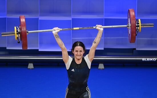 Russia Weightlifting European Championships