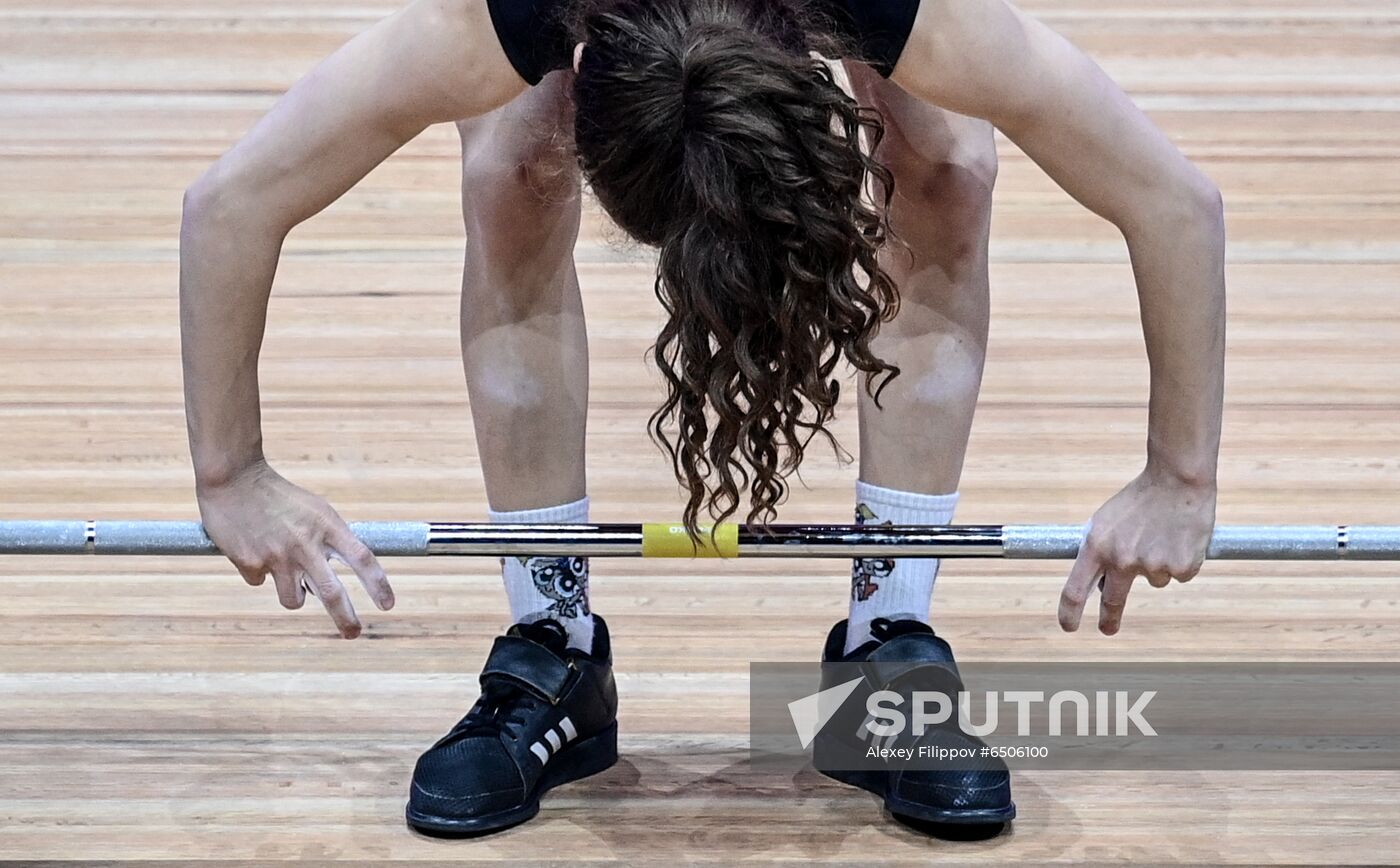 Russia Weightlifting European Championships