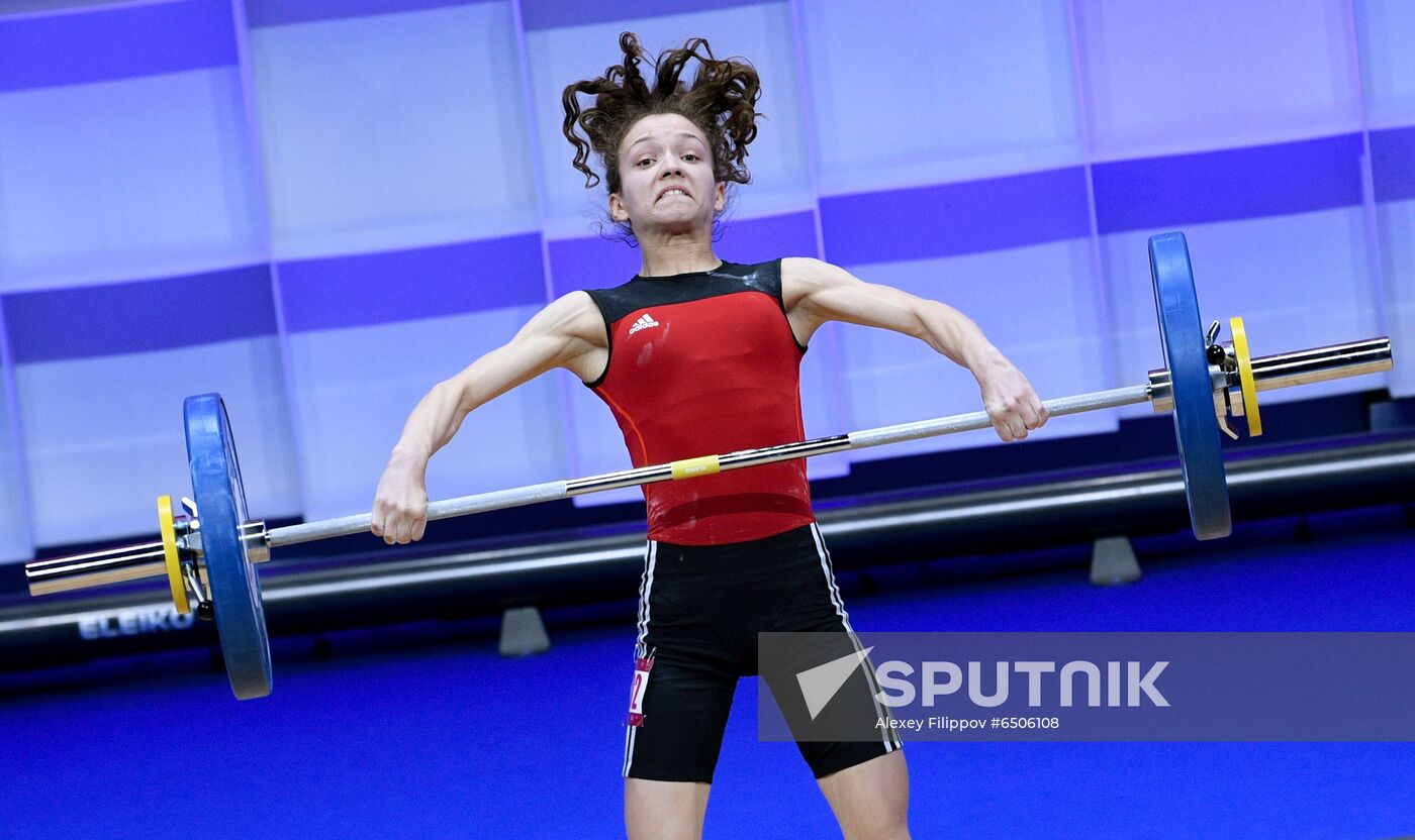 Russia Weightlifting European Championships