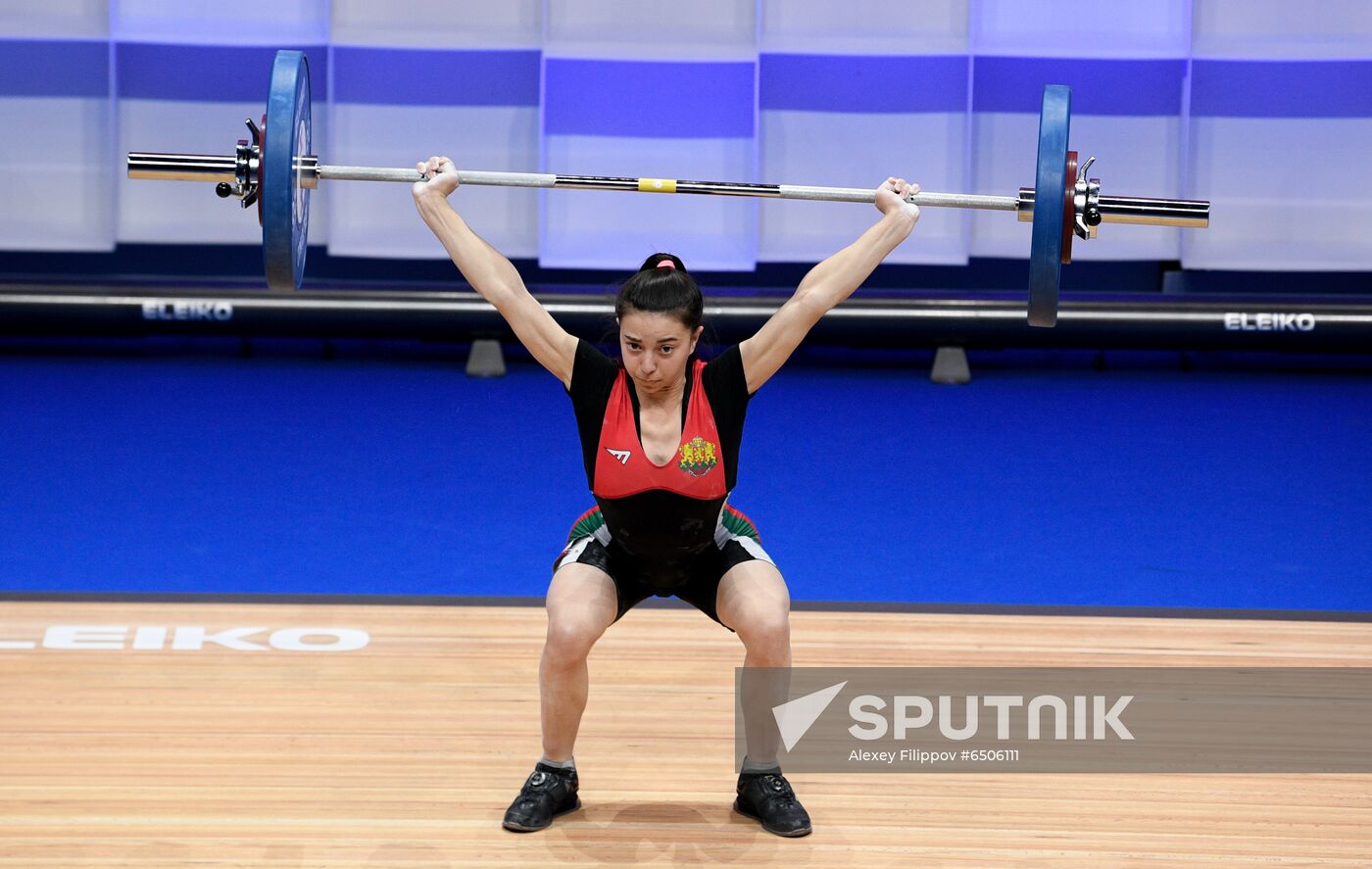 Russia Weightlifting European Championships