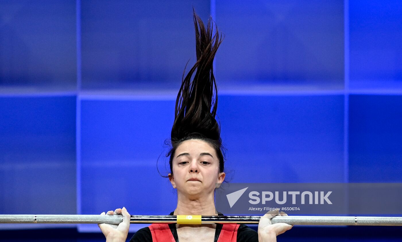 Russia Weightlifting European Championships