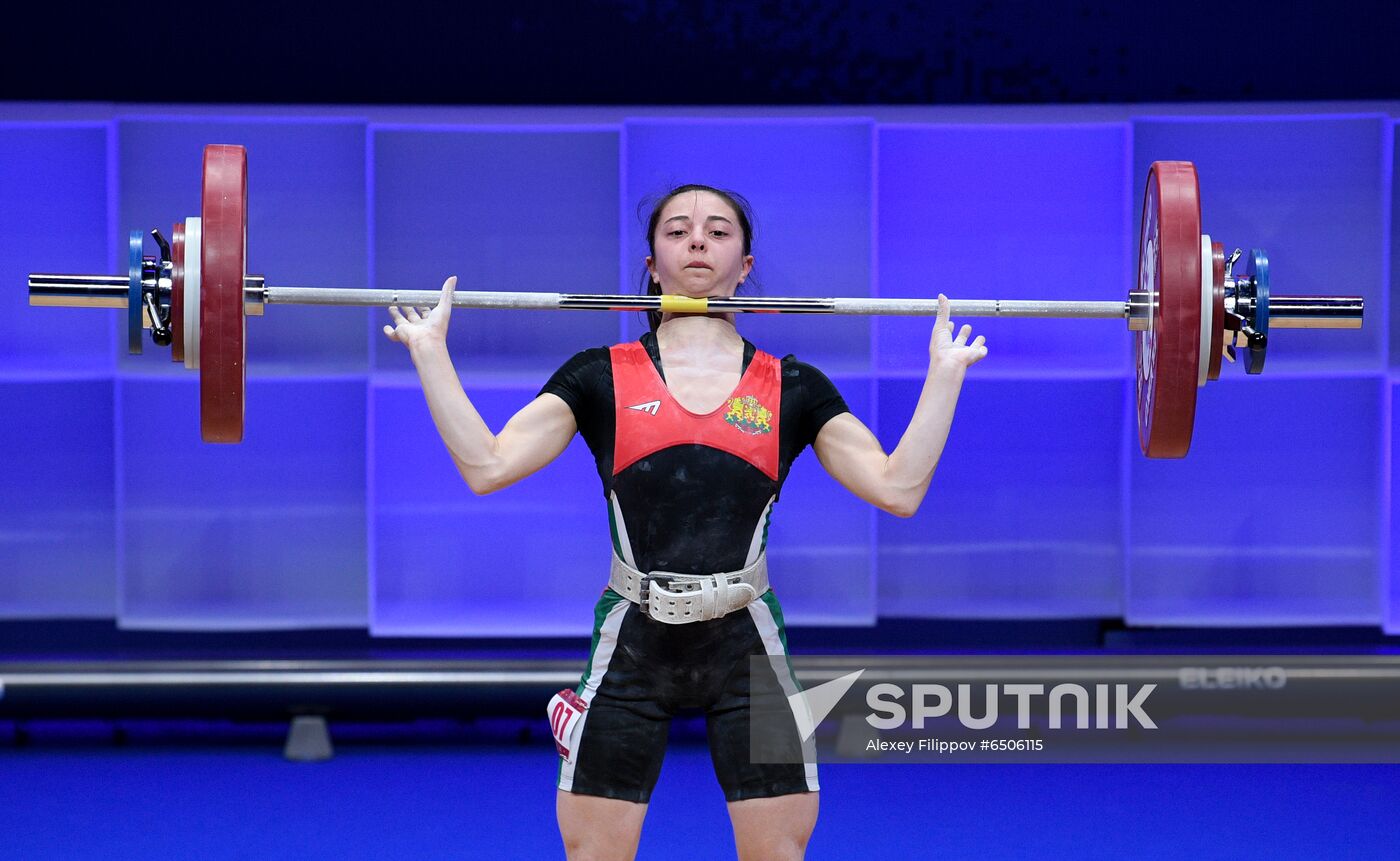 Russia Weightlifting European Championships