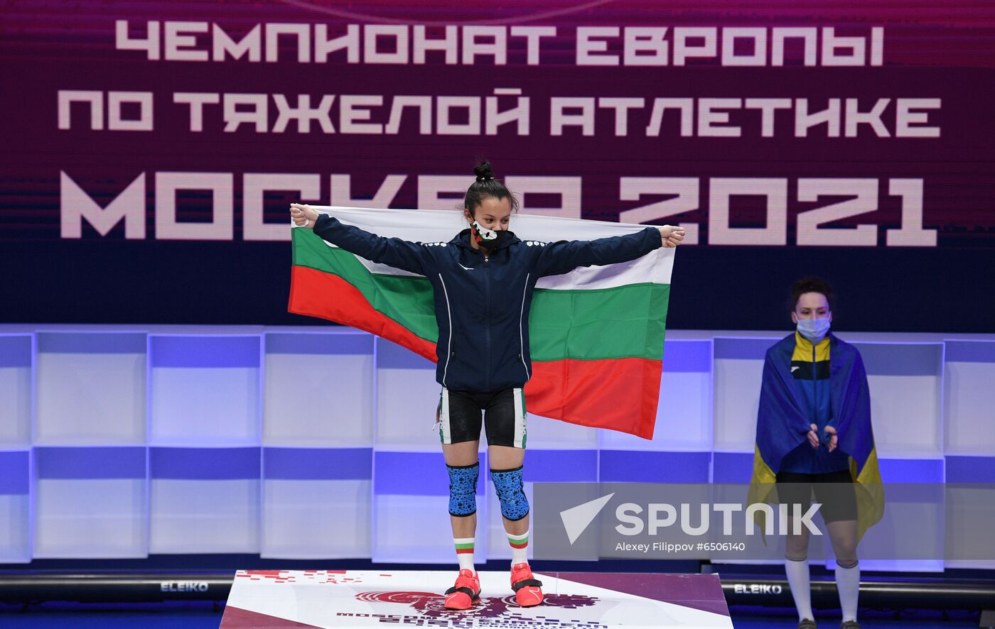 Russia Weightlifting European Championships