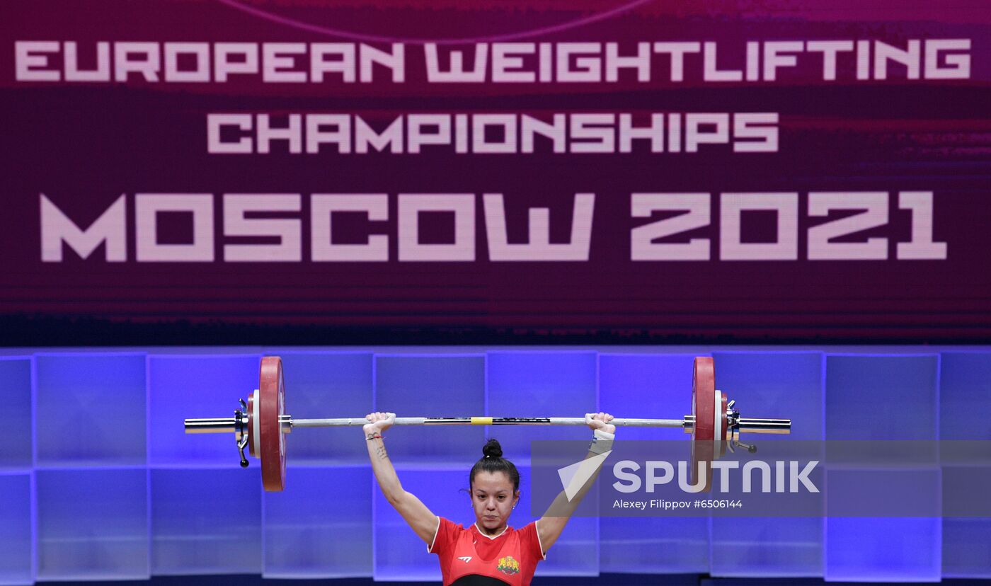 Russia Weightlifting European Championships