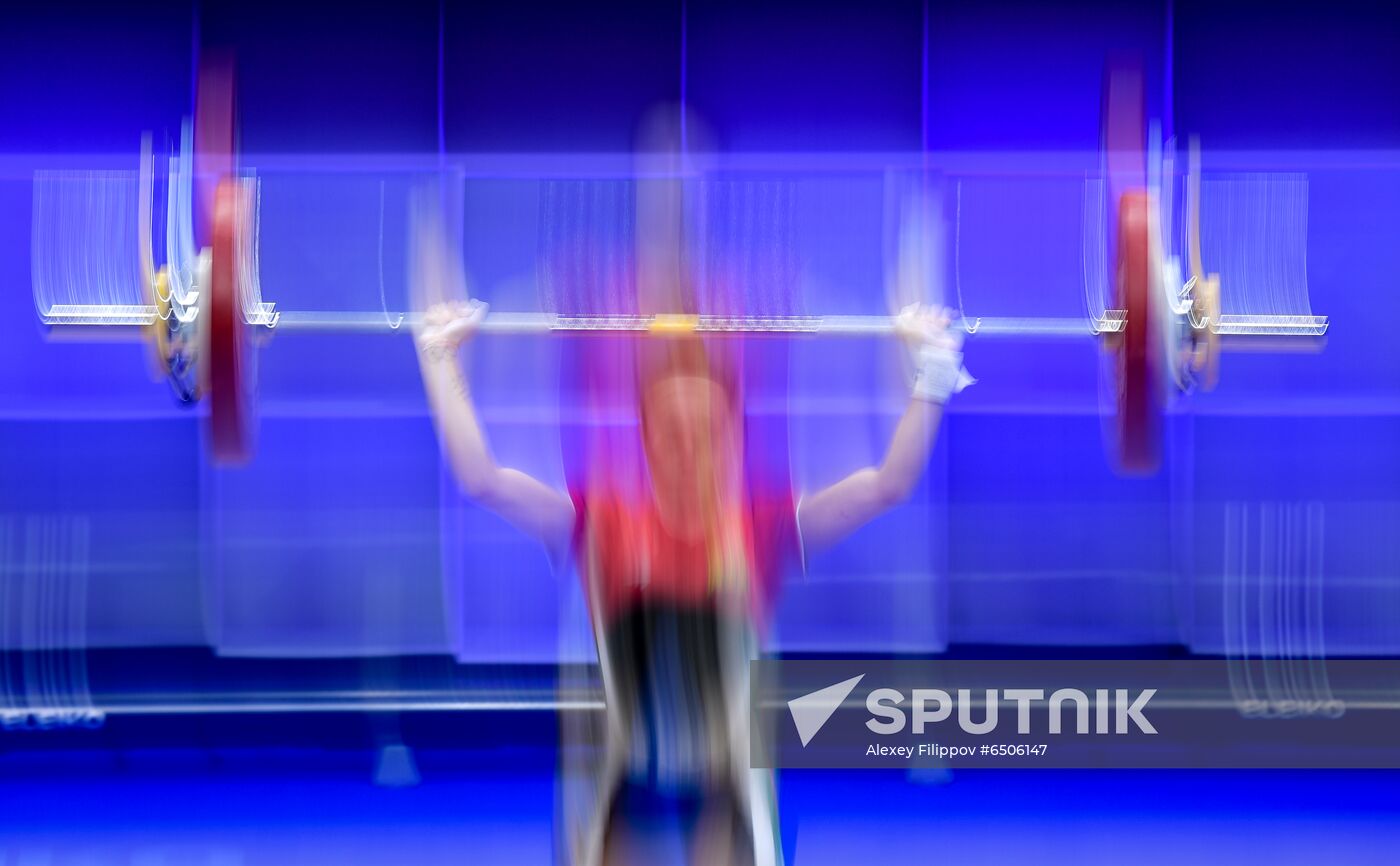 Russia Weightlifting European Championships