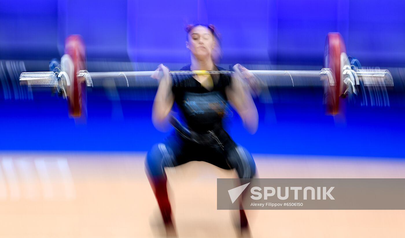 Russia Weightlifting European Championships