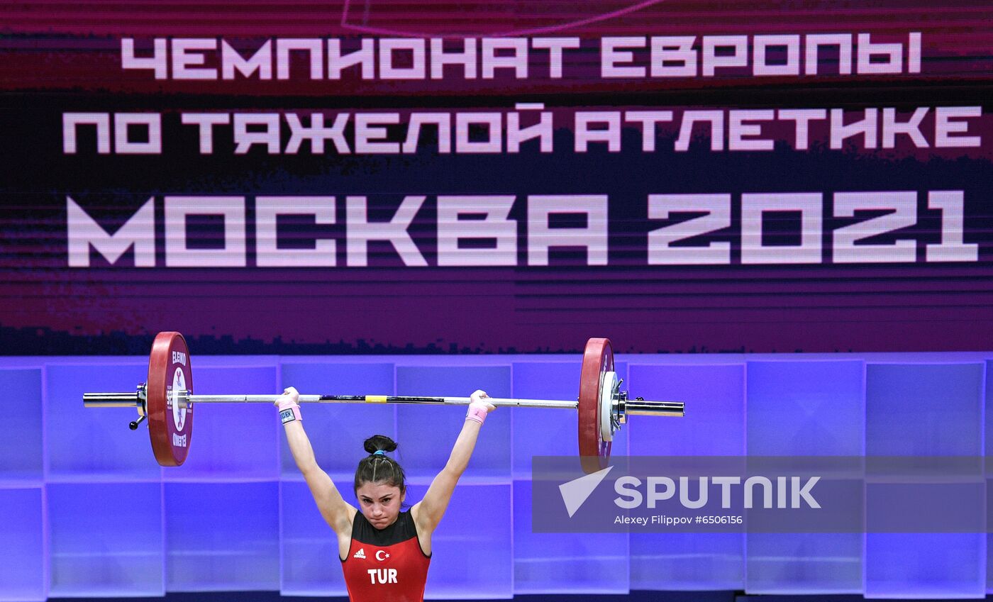Russia Weightlifting European Championships