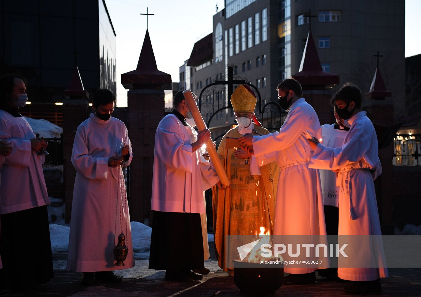 Russia Catholic Easter