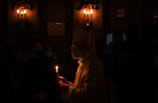 Russia Catholic Easter