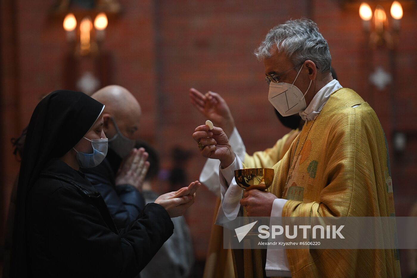 Russia Catholic Easter