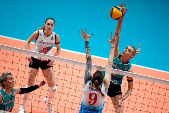 Russia Volleyball Women Super League Lokomotiv - Dynamo