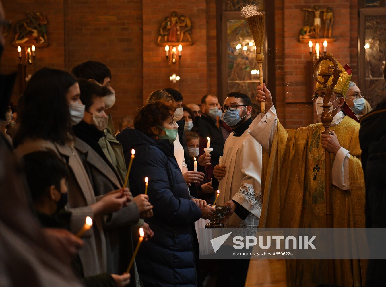 Russia Catholic Easter