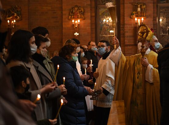 Russia Catholic Easter