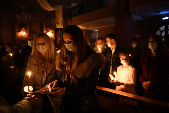 Russia Catholic Easter