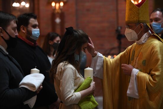 Russia Catholic Easter