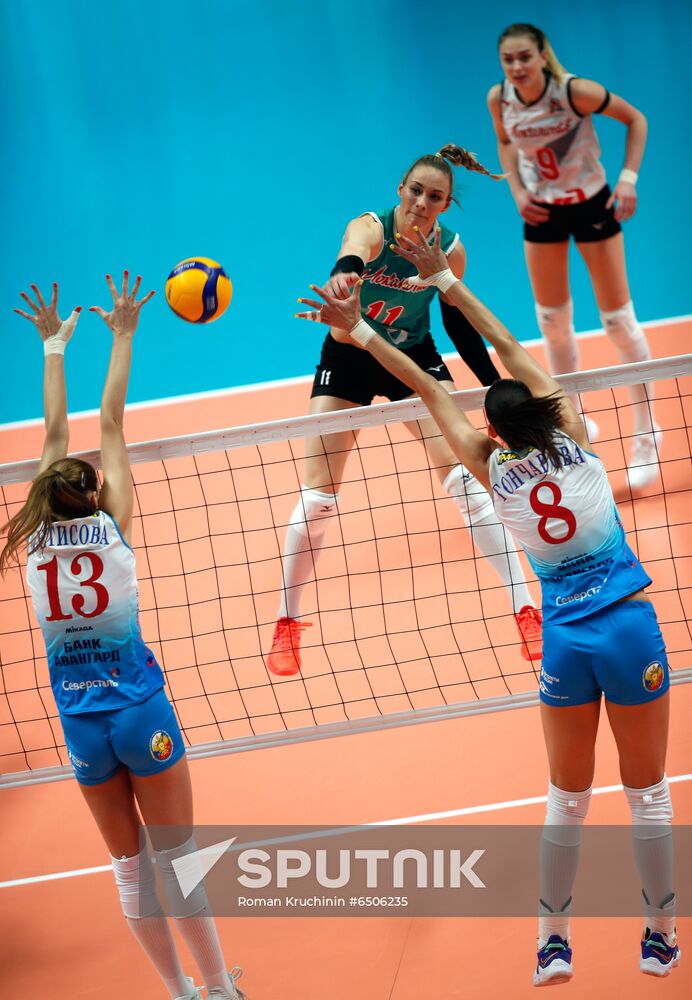 Russia Volleyball Women Super League Lokomotiv - Dynamo