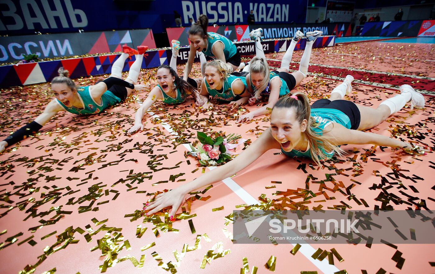 Russia Volleyball Women Super League Lokomotiv - Dynamo