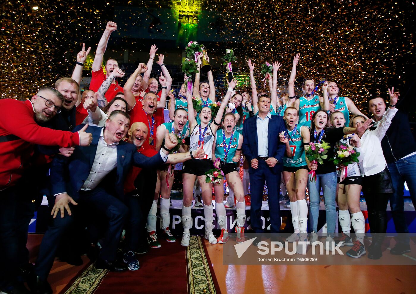 Russia Volleyball Women Super League Lokomotiv - Dynamo