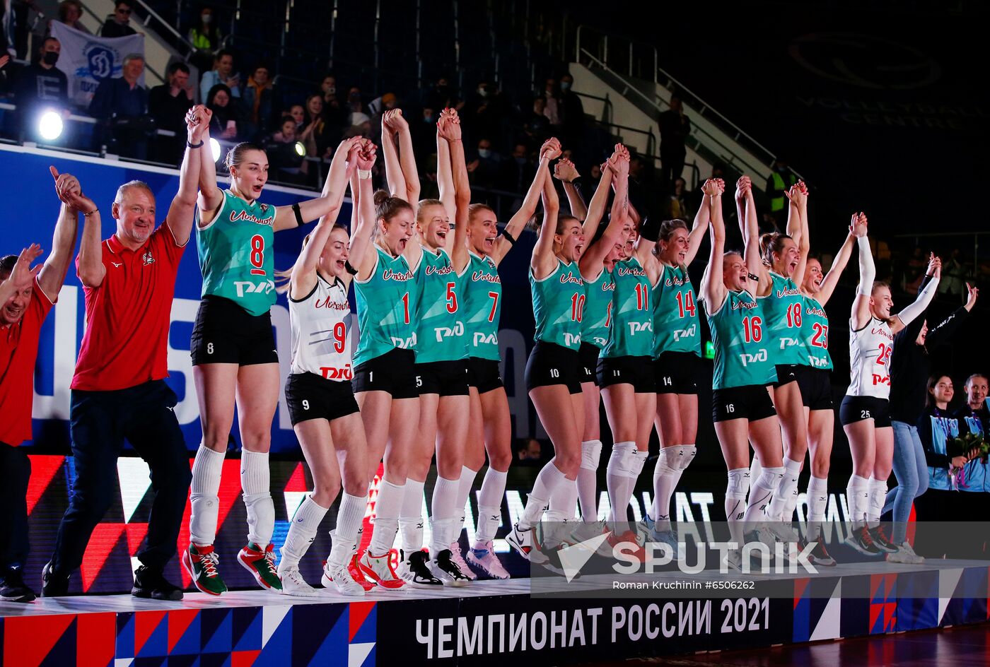 Russia Volleyball Women Super League Lokomotiv - Dynamo