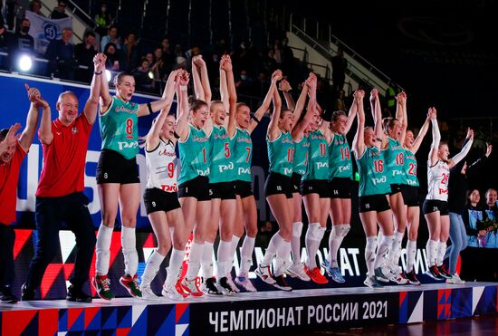 Russia Volleyball Women Super League Lokomotiv - Dynamo