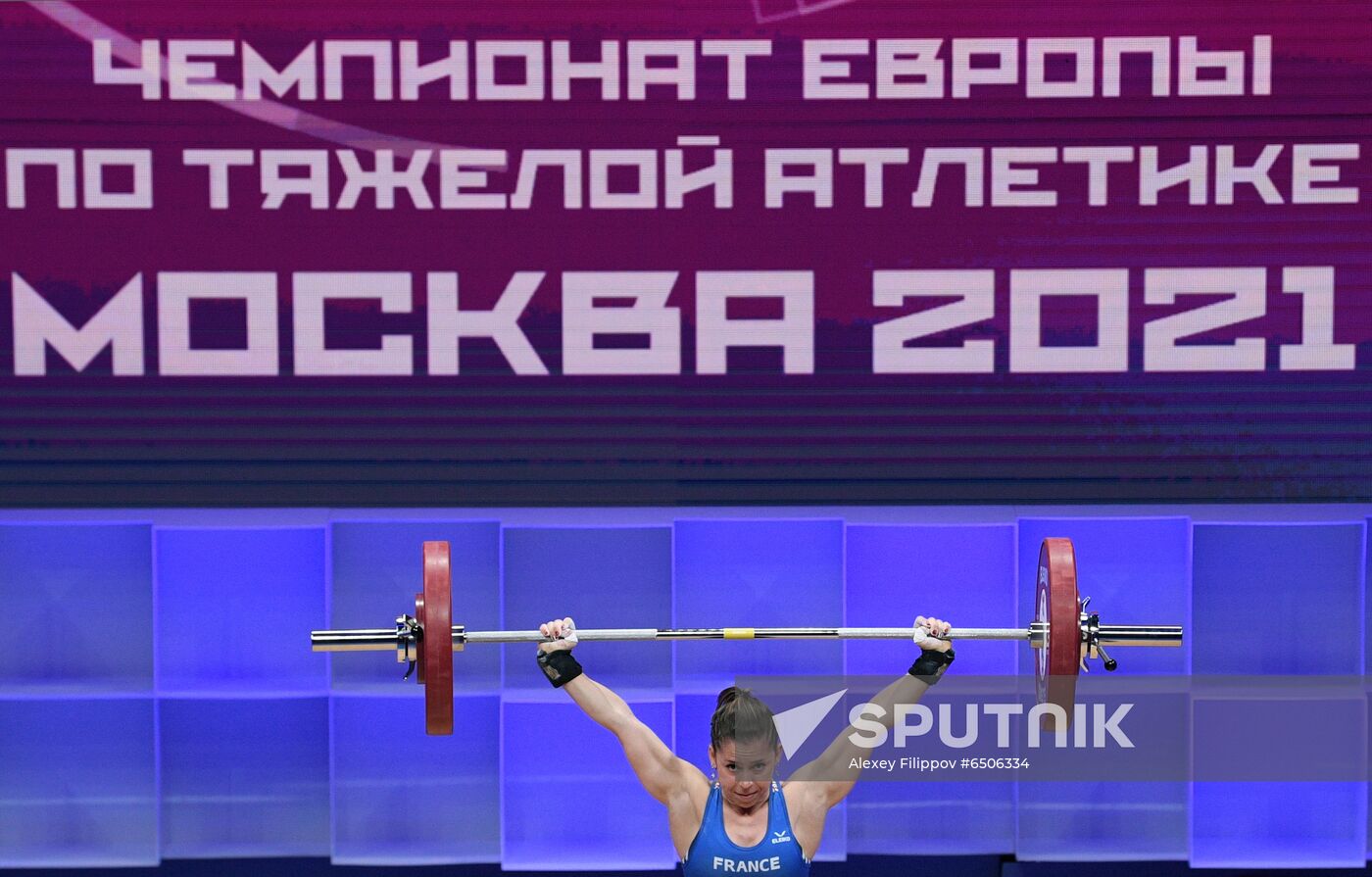 Russia Weightlifting European Championships