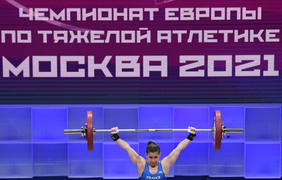 Russia Weightlifting European Championships