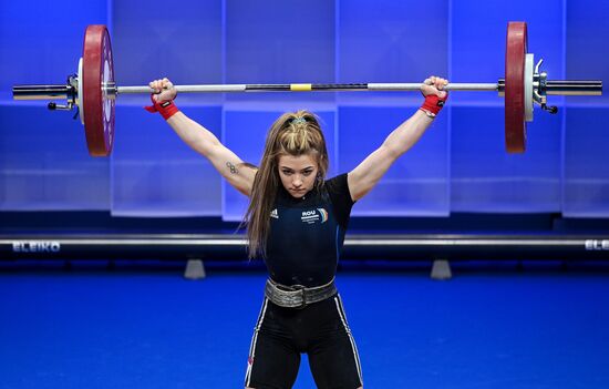 Russia Weightlifting European Championships