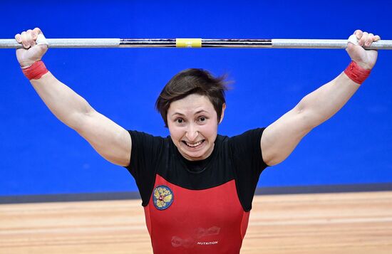 Russia Weightlifting European Championships