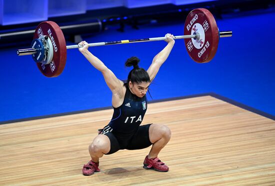 Russia Weightlifting European Championships
