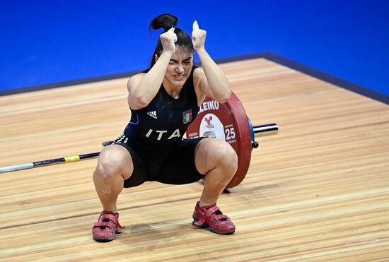 Russia Weightlifting European Championships