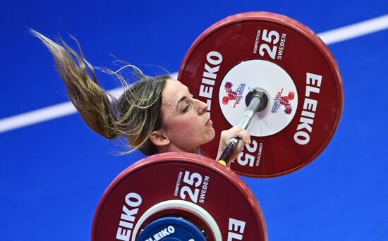Russia Weightlifting European Championships