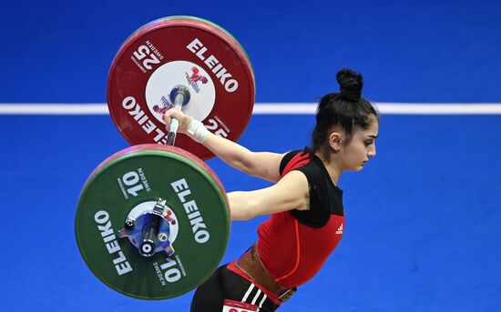 Russia Weightlifting European Championships