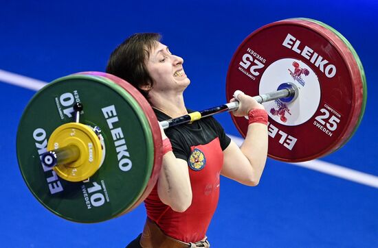 Russia Weightlifting European Championships
