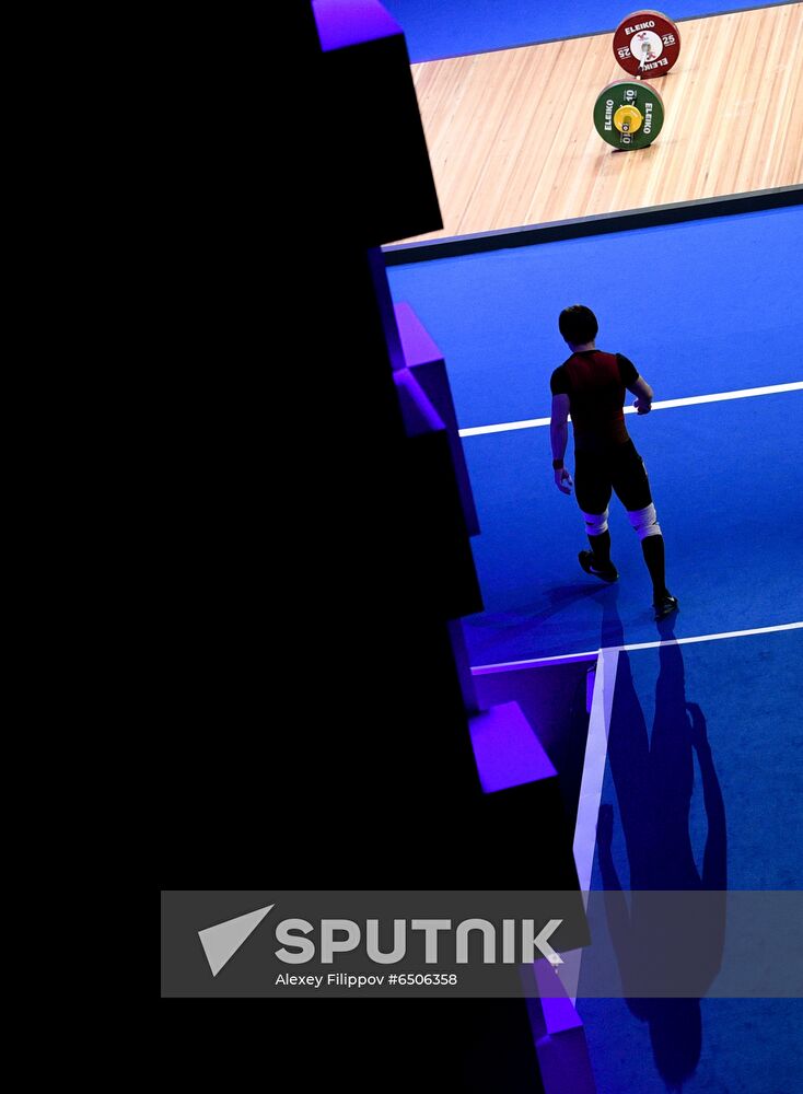 Russia Weightlifting European Championships