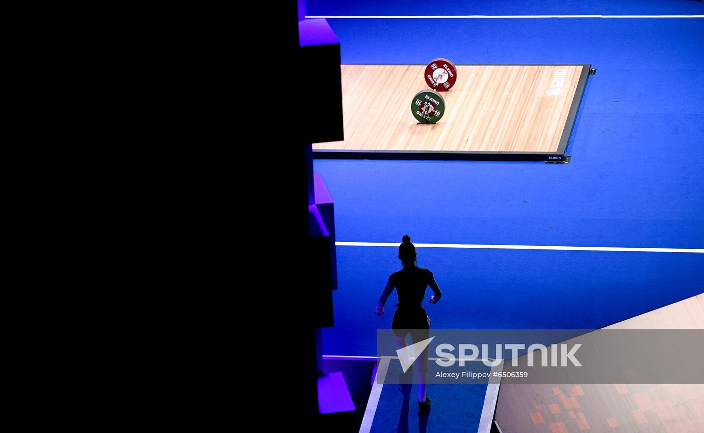 Russia Weightlifting European Championships