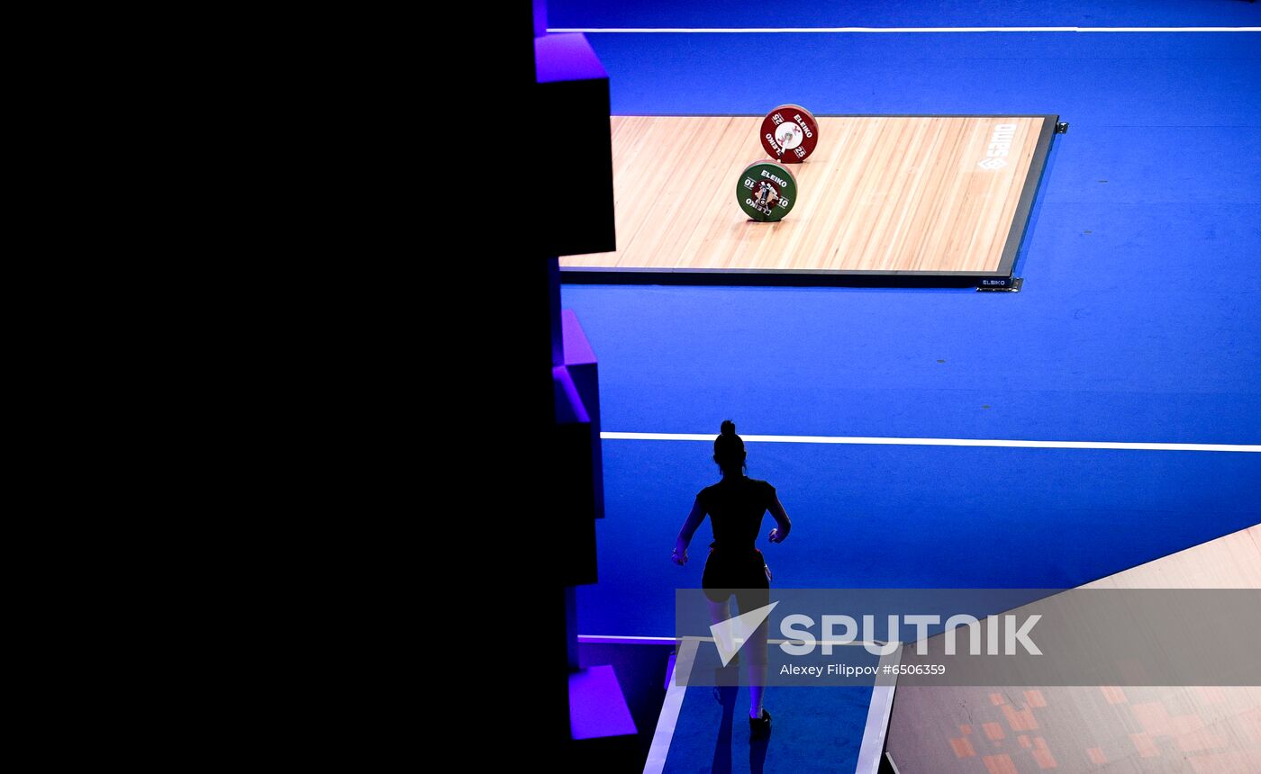 Russia Weightlifting European Championships