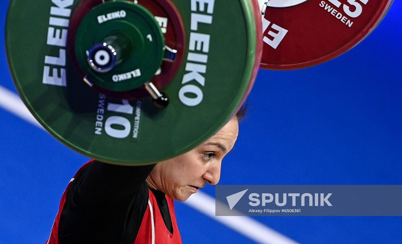 Russia Weightlifting European Championships
