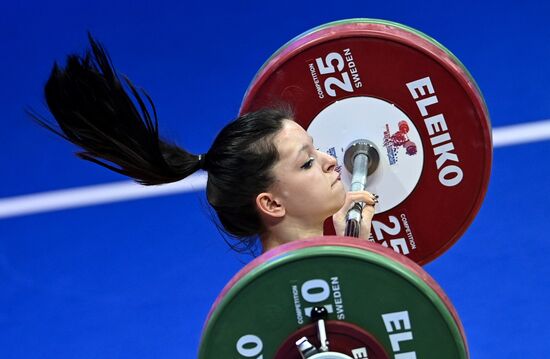 Russia Weightlifting European Championships