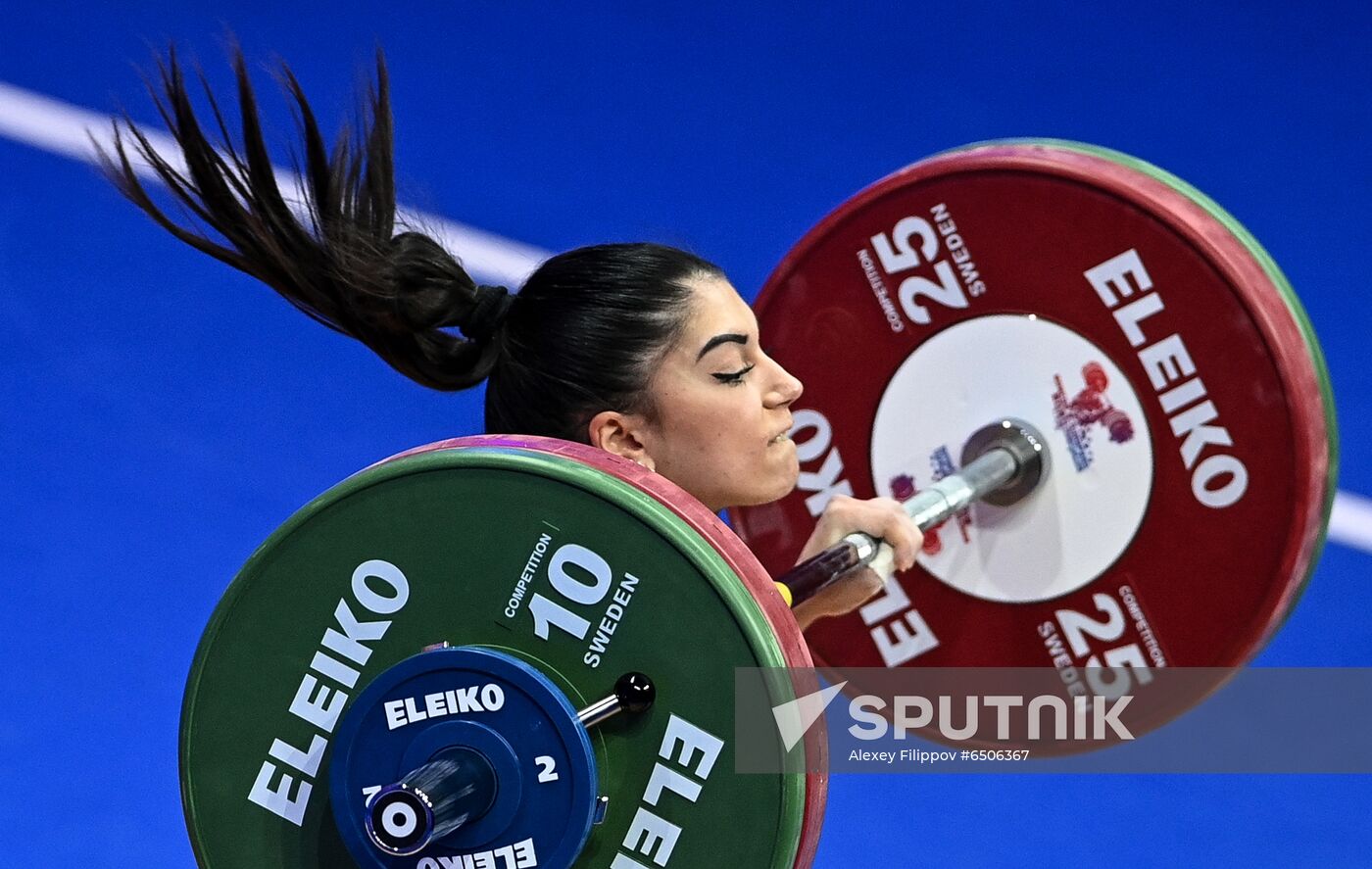 Russia Weightlifting European Championships