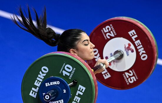 Russia Weightlifting European Championships