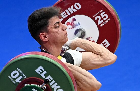 Russia Weightlifting European Championships