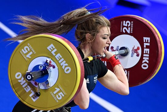 Russia Weightlifting European Championships